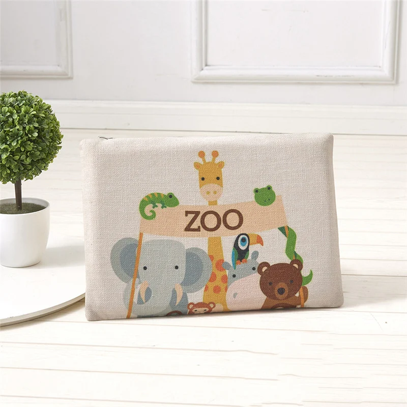 Direct sales new cotton and linen breathable rectangular bench cushion cartoon cushions classroom stool memory cotton mat - Цвет: as the picture shows