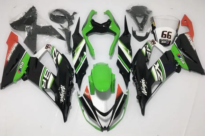 Набор для противоблокировочной тормозной системы подходит для Kawasaki ZX6R 2013 Мотоцикл Обтекатели ZX-6R 13 14 15 ниндзя 636 599 индивидуальный дизайн
