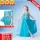 Холодное сердце принцесса Аиша шаль платье Детская одежда Эльза формальное платье детские часы костюм