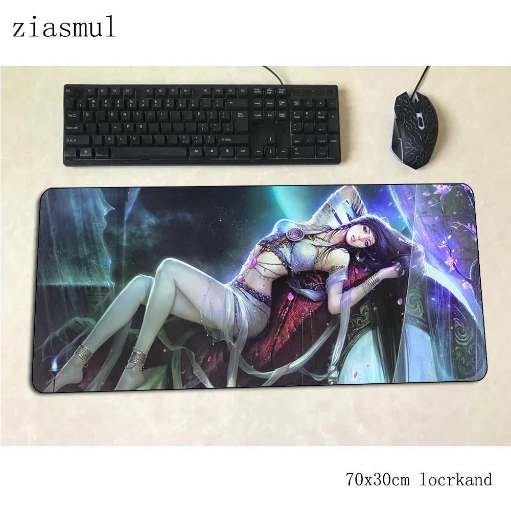Сексуальные коврики, 700x300x3 мм, HD принт, игровой коврик для мыши, большая клавиатура, коврик для мыши, высокое качество, аксессуары для геймеров, коврик для мыши