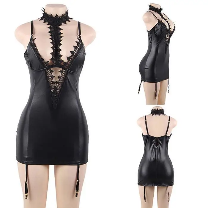 Женское Сексуальное цветочное Прозрачное нижнее белье Babydoll платье стринги