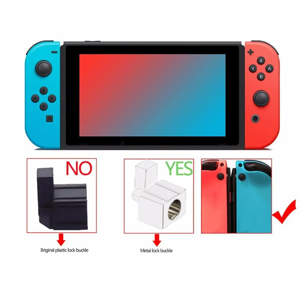 Для Joy con оригинальная металлическая застежка-замок для переключателя shand NS NX Joy-Con запасные части для ремонта