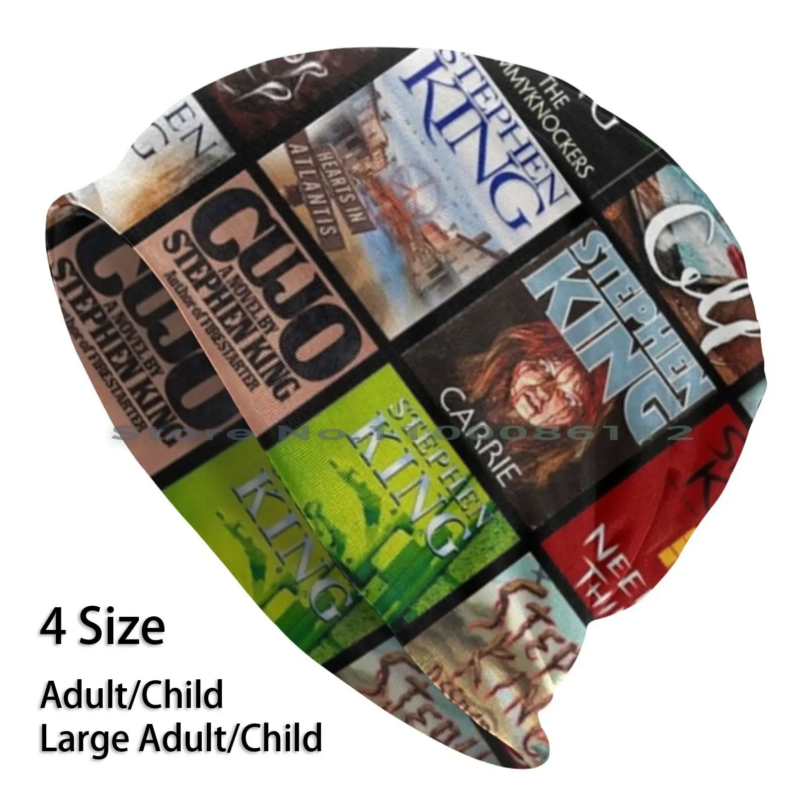 Libri Di Stephen King Berretti Cappello Lavorato A Maglia Stephen King Libri Titolo Legend Cappello Lavorato A Maglia Senza Tesa Skullcap Regalo Casua