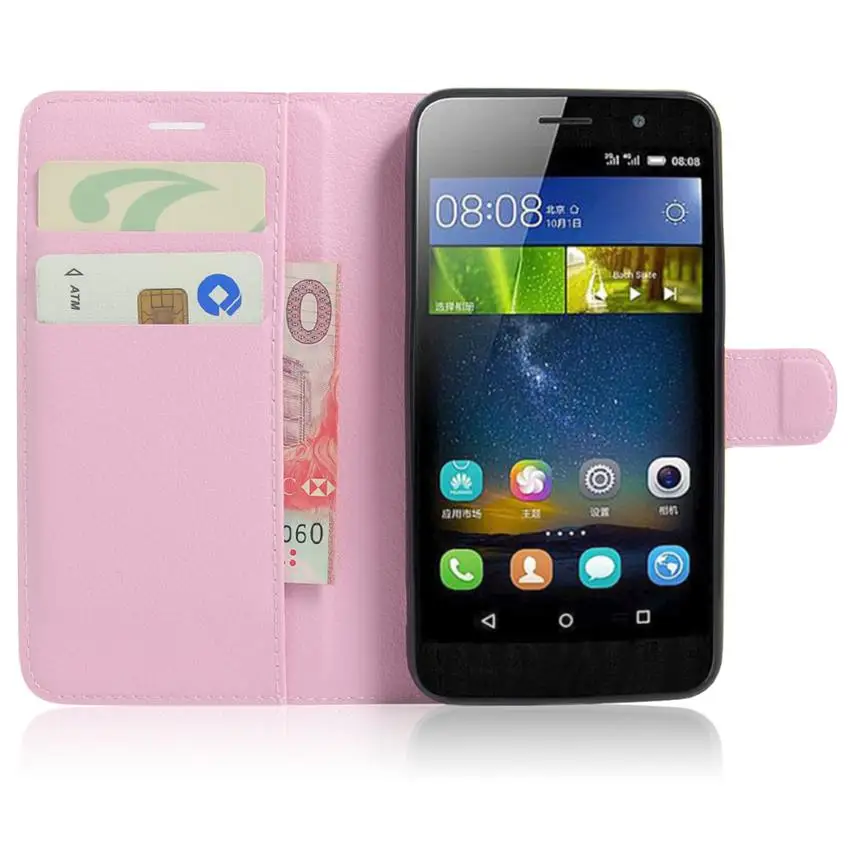 Кожаный флип-чехол для Huawei Y6 Pro Enjoy 5 Honor 4C Pro TIT U02 L01 чехлы для телефонов