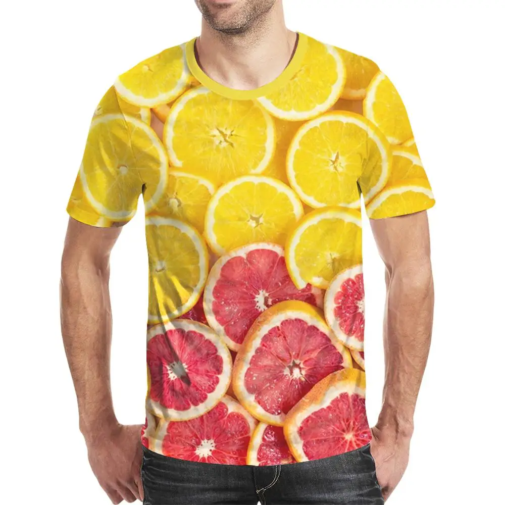 

2020 New Summer style Men's T-shirt personalized fashion 3D printed hombres camiseta Fruit pattern casual men's clothing