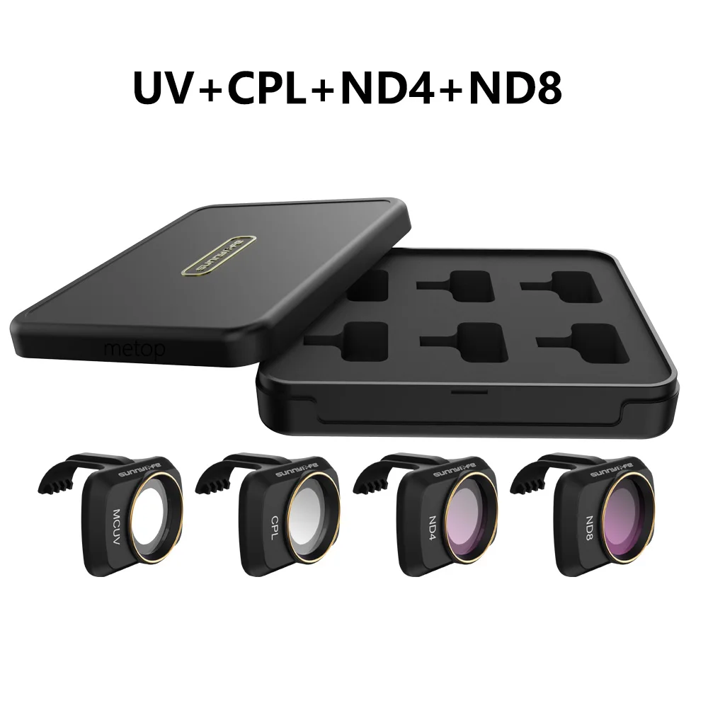 4 PC MIX KIT DJI Mavic мини-объектив камеры ND/PL поляризационный фильтр комплект MCUV ND4 ND8 ND16 ND32 CPL Для DJI Mavic Mini Drone аксессуары - Цвет: 4 PC MIX KIT