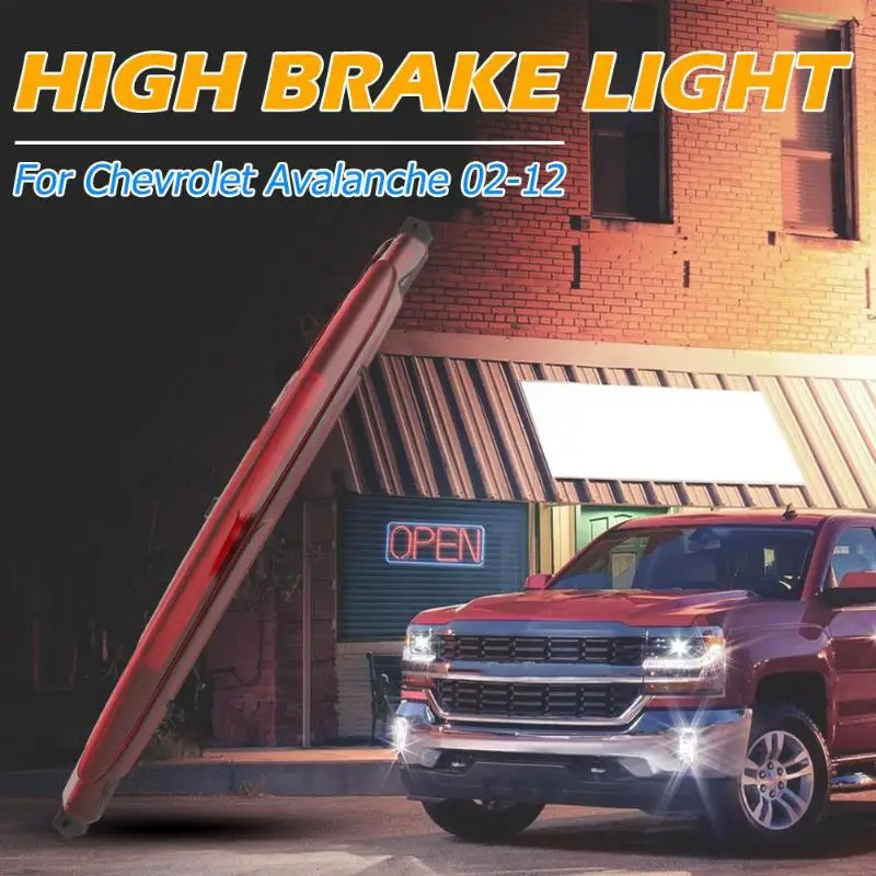 3-й стоп-сигнал CHMSL 15120540 для Chevrolet Avalanche пикап 02-12 Автомобильный стоп-сигнал запасная часть для Chevrolet