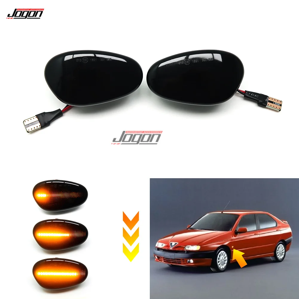 

2 шт., динамический сигнал поворота для Alfa Romeo 145 146 1994-2000