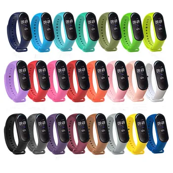 

For Xiaomi Mi Band 4 Strap New Fashional Colorful for Miband 4 Strap Silicone Belt Replacement for Xiaomi Mi 4 Band