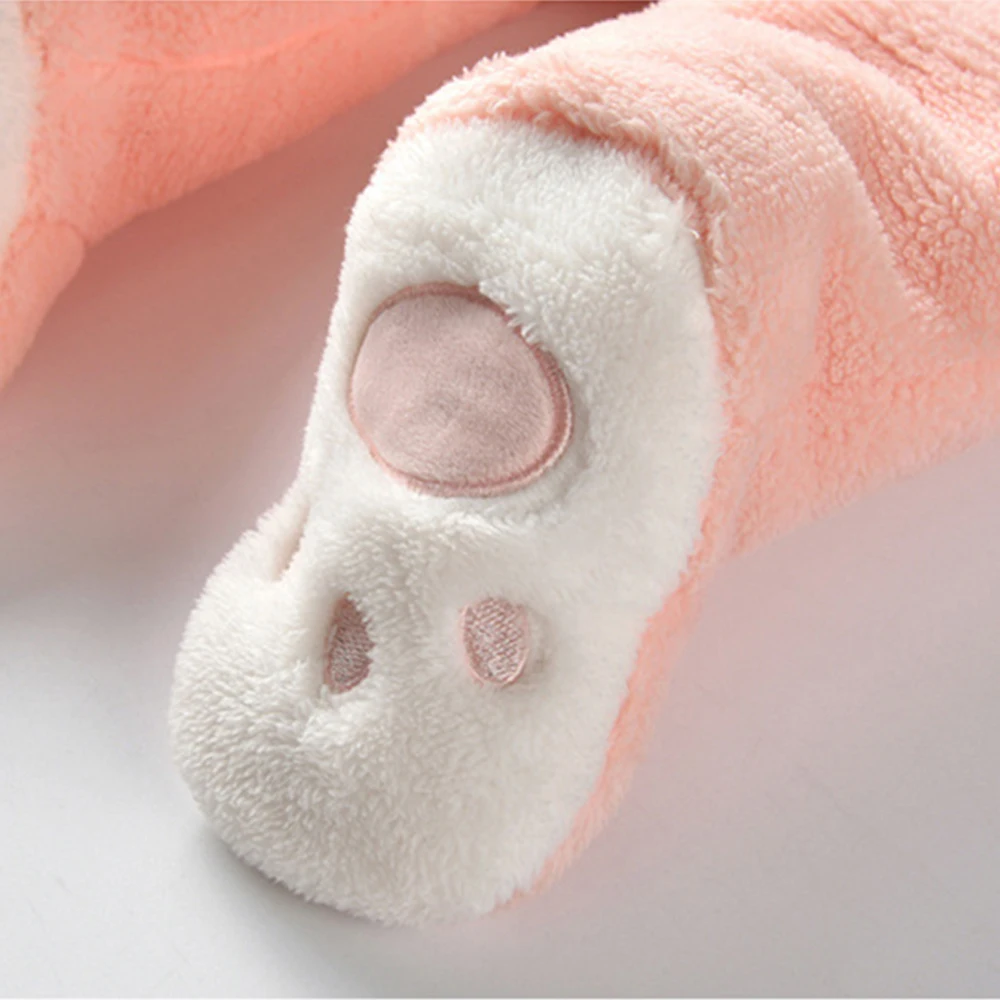 Зимняя одежда для новорожденных девочек, Kawaii Babe, аниме, пижамы Kigurumi, утолщенный хлопковый костюм с котом для детей