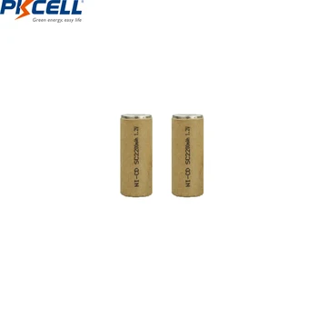 

2/4/8/10PC PKCELL subc battery SC battery rechargeable battery replacement 1.2 v 2200MAH SC Cells 10C Screwdriver Electric Drill