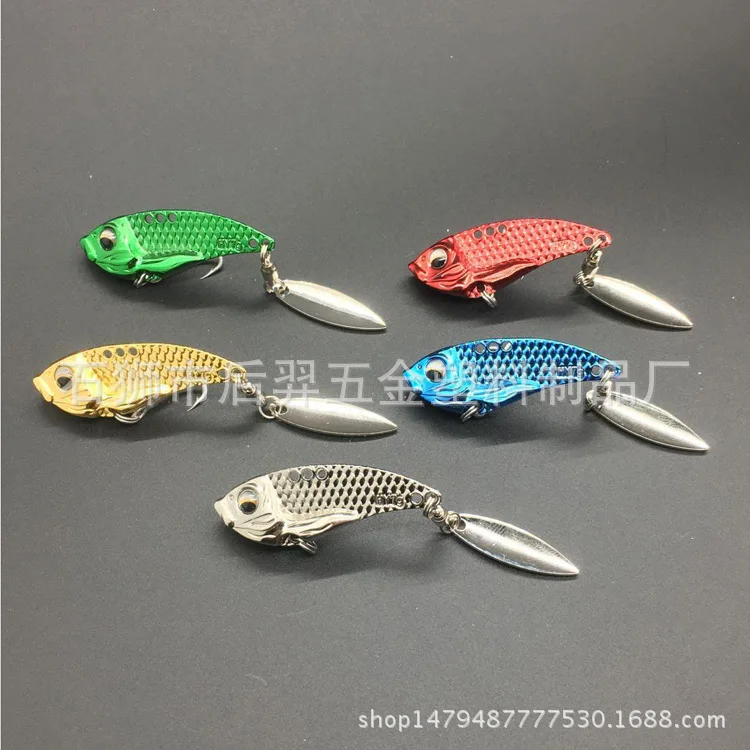 Приманка металлические блестки весь плавательный слой Tremor Metal VIB Lure 7 грамм 4,1X1. 4