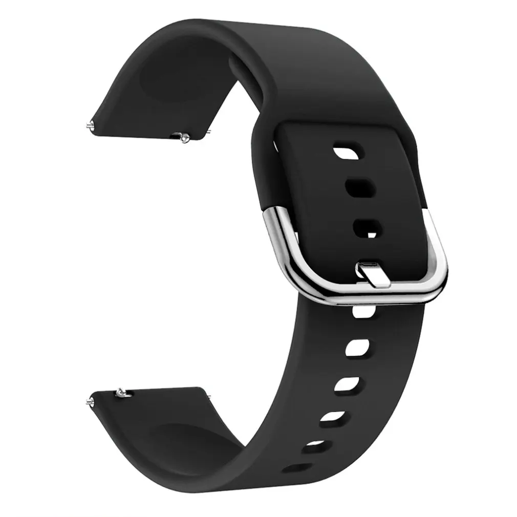 Для Huami mi Youth Edition Amazfit Bip 20 мм монохромный ремешок Vitality аксессуары для часов спортивные часы с силиконовым ремешком - Цвет ремешка: WT4993103