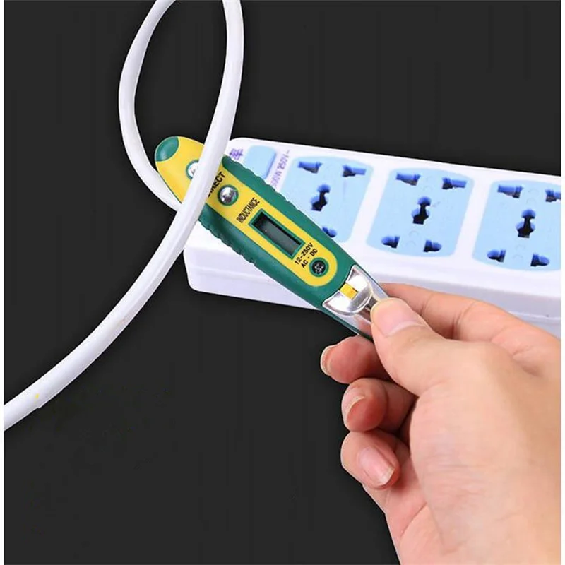 High-precision-electrical-tester-pen-screwdriver-220V-AC-DC-Outlet-Circuit-Voltage-Detector-Test-Pen-With