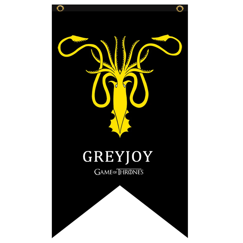 75*125 см GameOfThrones Старк флаг 1919 права игры баннер 100D игры украшения