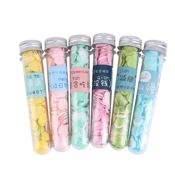 

1 Tube Travel Soap Paper Washing Hand Bath Clean Disposable Soap Paper Portable Mini Child Hand Washing Soap Paper Color Random