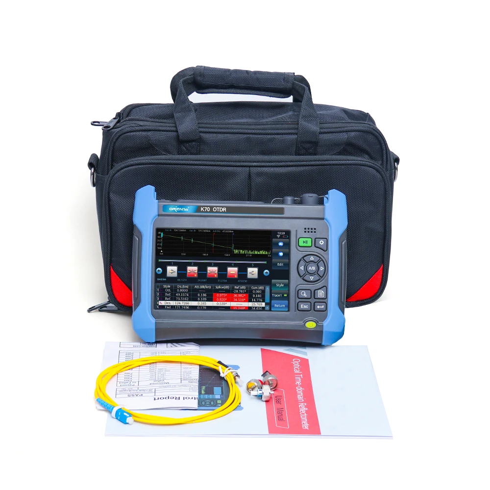 Рефлектометр SM OTDR OrienTek K70 1625 PON OTDR одномодовый и многомодовый OTDR
