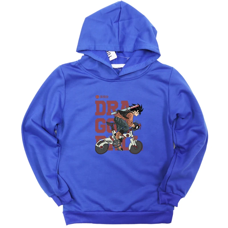 Hoodies 2 Детский свитер; толстовка с капюшоном с принтом «Жемчуг дракона»; детские толстовки; пуловер с длинными рукавами; повседневная детская одежда; Moletom Infantil - Цвет: Hoodies 2
