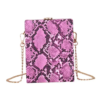 

Luxury Brand Serpentine Tote Bag Women Designer Handbag Lingge Chain Shoulder Messenger Bag Fashion New Quality Patent Leather