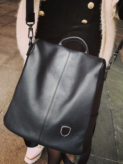 ZOOLER женский рюкзак из натуральной кожи, модные повседневные сумки, качественная женская сумка из воловьей кожи, рюкзаки для девочек, высокое качество