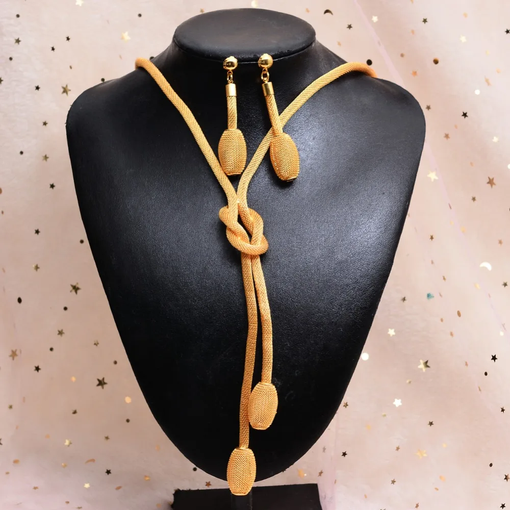 WANDO модные эфиопские новые комплекты украшений из бусин ожерелья/клипсы золото Африка невесты Свадебный хабеша Эритрея подарок
