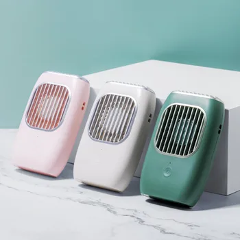 

Portable Hanging Neck Mini Fan USB Breathable Lanyard With Bracket 3 Wind Speeds 36dB Low Noise Operation Fan Summer Outdoor