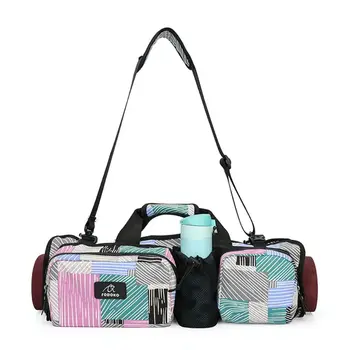 

Yoga Mat Tote Bag with Storage Pocket & Water bottle bag Fit Most Mat Size NEW