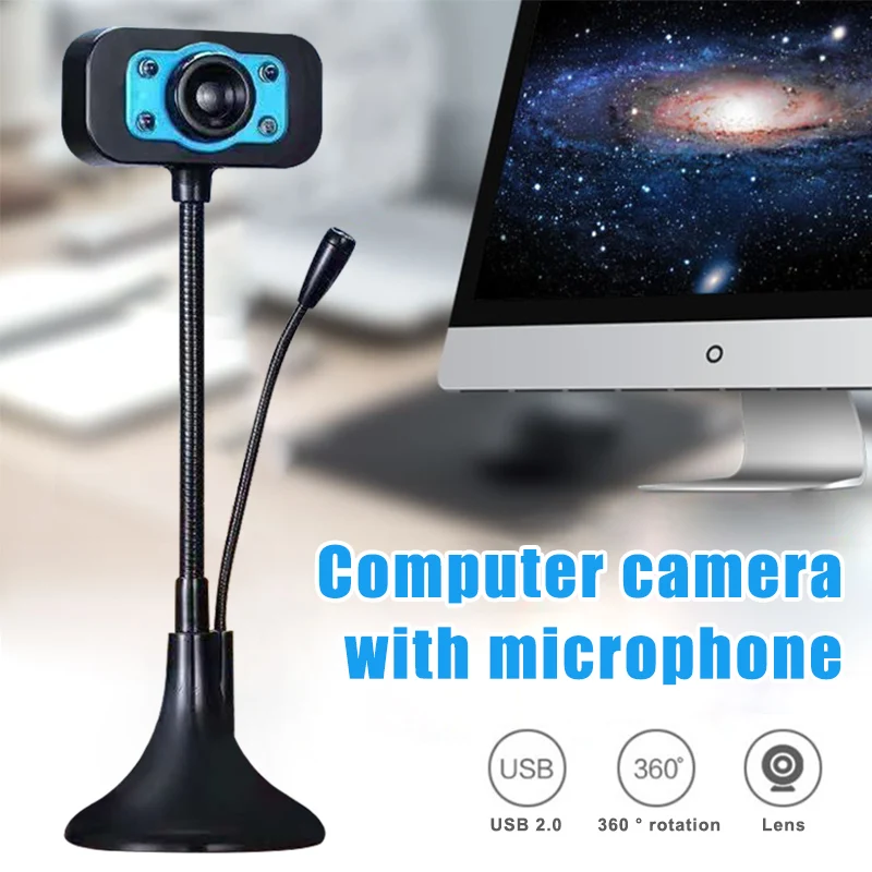

Digital External Camera with Microphone Night Vision Cameras for Video Conferencing VH99