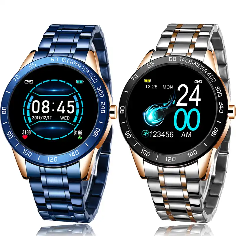 LIGE 2020 New Smart Watch uomo schermo a LED cardiofrequenzimetro pressione  sanguigna Fitness tracker orologio sportivo scatola Smartwatch  impermeabile|Orologi smart| - AliExpress