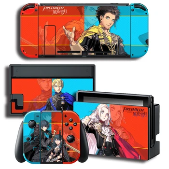 

Vinyl Skin Protector Sticker Fire Emblem Skins Stickers for Nintendo Switch NS Console + Controller + Stand Sticker