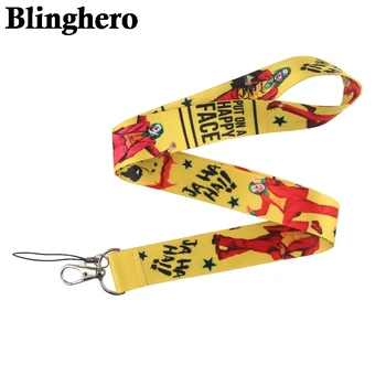 

CA816 Wholesale 10pcs/lot Joker Lanyards Neck Strap Mobile Phone Keys ID Card Holder Lanyard For Keys DIY Hanging Rope Lanyards