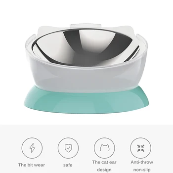 

Stainless Steel Pet Bowl Standard Pet Dog Puppy Cat Water Bowl Food Container Dish For Cat Dog Feeder Dish Supplies