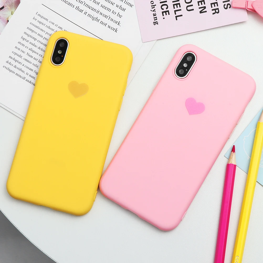 

Soft TPU Cover Silicone Phone Case For iPhone 11 Pro Max XR X XS Max 7 8 6 6S S Plus 5 5S SE Case Soft TPU Back Cover Bags Funda