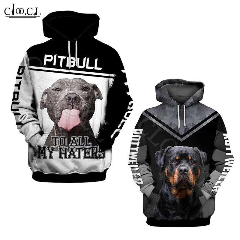 Модная мужская толстовка в стиле Харадзюку худи унисекс с 3D рисунком собаки