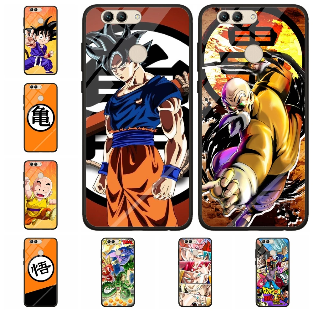 Dragon Ball Z Super Tempered Glass Phone Case Cover For Huawei P10 Selfie BAC-AL00 BAC-L01 BAC-L03 |