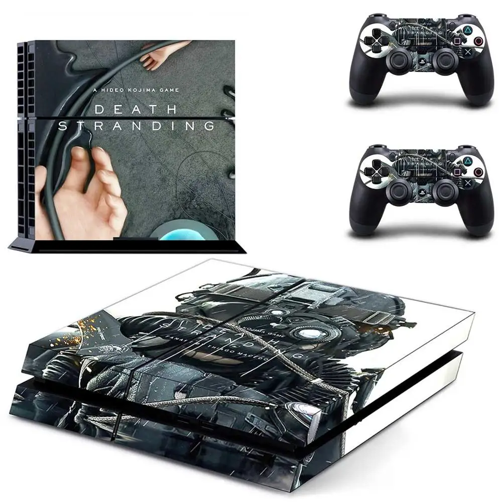 Наклейка для PS4 s Play station 4 Skin PS 4 sticker Death Stranding deckle Cover для Playstation 4 PS 4 консоли и контроллера Skins - Color: GYTM2638
