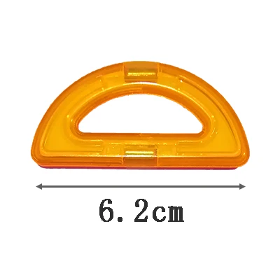 1pcs Magnetic DIY building blocks parts construction toys for toddlers Designer magnetic toys Magnet model building toys semicircle1