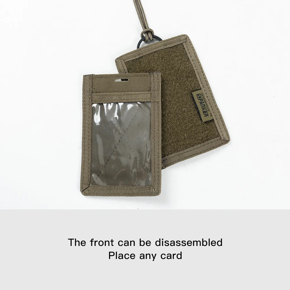 Vertical ID Card Holder