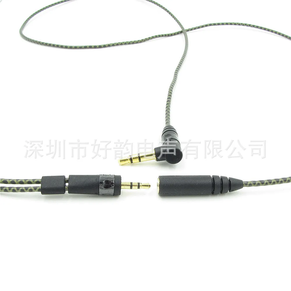 1m High Quality Replacement Extension Stereo Audio Cable Cord for Sennheiser IE800 IE 800 Headphone Ear Bud