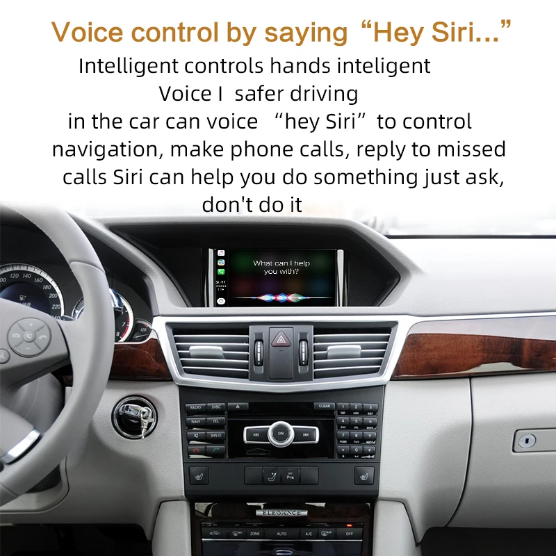 Sinairyu беспроводной Apple Carplay Mercedes GL класс X166 2010 2014 NTG4.5/NTG4.7 Поддержка камеры заднего