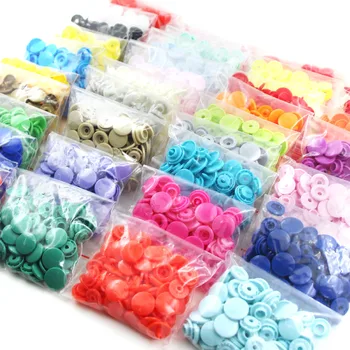 

20Sets T5 Round KAM Button 12MM Plastic Snap Button For Clothes Snap Fasteners Press Studs For Baby Clothing DIY Crafts 35Colors