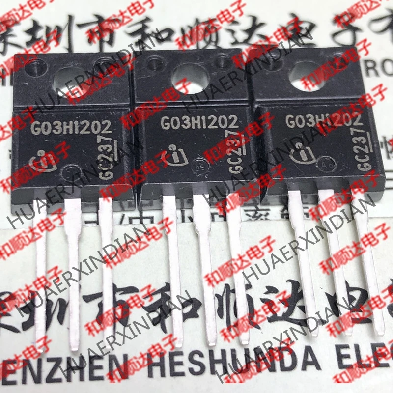 10 шт./лот и G03H1202 IGA03N120H2 TO-220F 1200V 3A