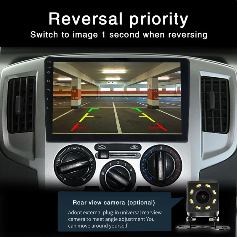 Универсальный автомобильный стерео, 9 дюймов 2 Din Android 8,1 автомобильный Радио четырехъядерный wifi 4G Netcom gps Nav HD радио автомобильный MP5 плеер зеркало L