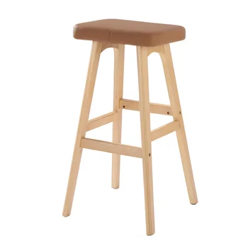 

Solid wood bar stool American modern minimalist front desk creative European home high chair