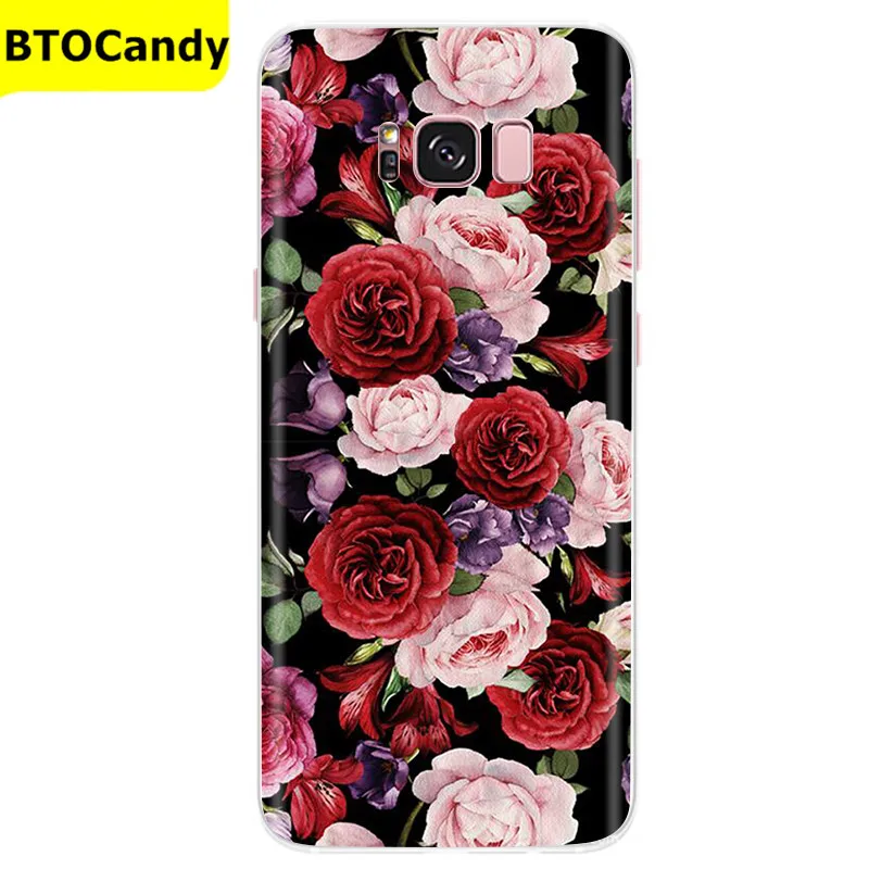 waterproof phone holder Case For Samsung Galaxy S8 Plus Silicone Case Cute Pattern Soft TPU Case For Samsung Galaxy S8 S 8 Plus Phone Case Fundas Coque cell phone pouch Cases & Covers