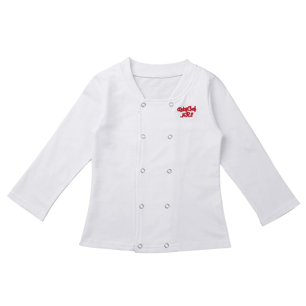 Baby Toddler Boys Girls Cook Chef Halloween Cosplay Outfits Baby Cook Chef Kitchen Uniform T-shirt Pants Hat Photography Costume 2