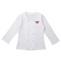 Baby Toddler Boys Girls Cook Chef Halloween Cosplay Outfits Baby Cook Chef Kitchen Uniform T-shirt Pants Hat Photography Costume 2