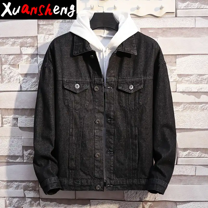 jaqueta jeans masculina 2019