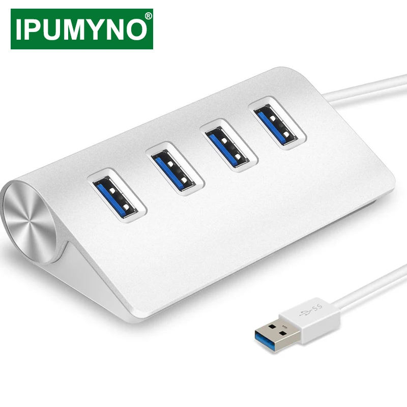 USB концентратор 3 0 multi 4 7 портов с адаптером питания для xiaomi macbook pro air компьютера ПК