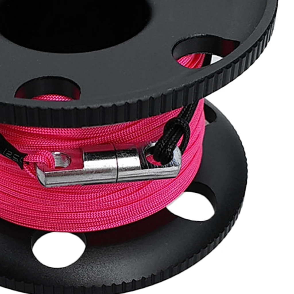 Lightweight Scuba Diving Finger Spool Reel and Replacement 50m/164ft 100ft 30m /20m/66ft Strong Strength Line
